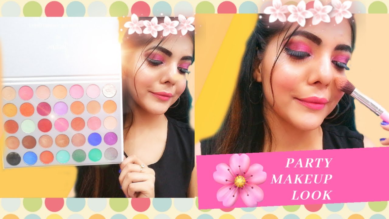 How To Do Party Makeup (HINDI) | Makeup guide For Beginners | D BeautyBlush