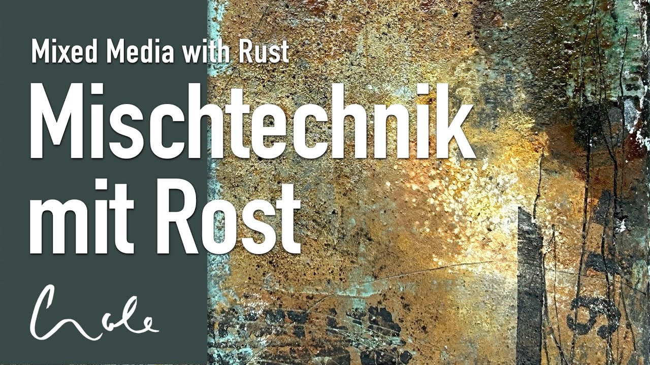 Aus alt mach neu: Wie du aus einer alten Leinwand ein cooles Bild machst | Mischtechnik mit Acryl