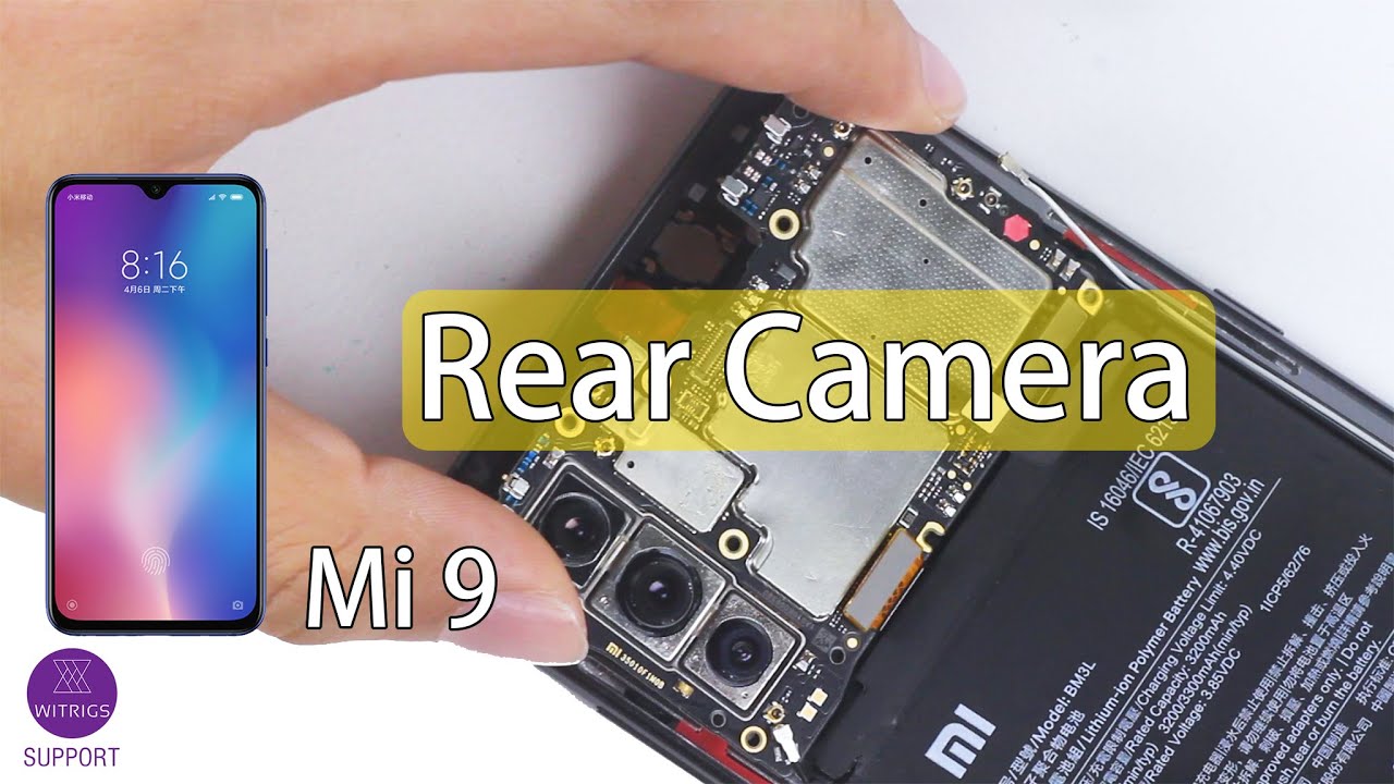 Xiaomi Mi 9 Rear Camera Replacement
