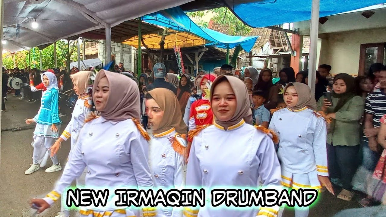 New Irmaqin drumband, perfom di Kangkung Mranggen Demak 2026.