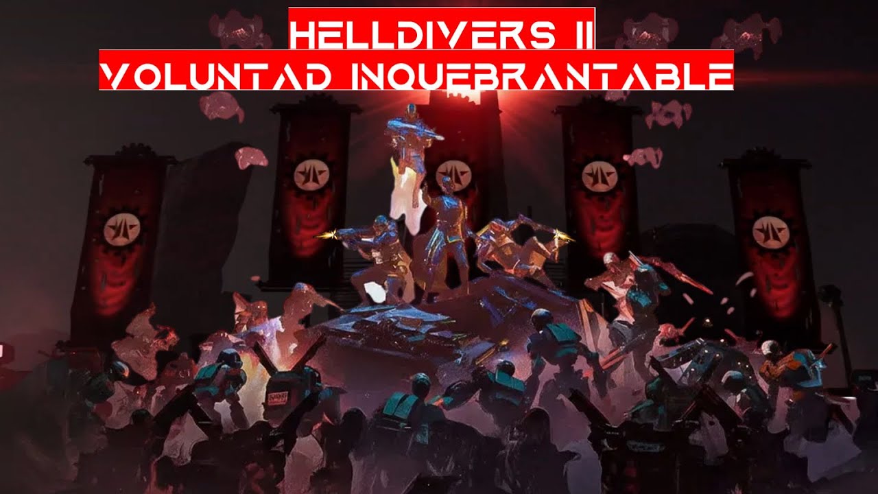 HELLDIVERS METAL VOLUNTAD INQUEBRANTABLE (CYBERSTAN)