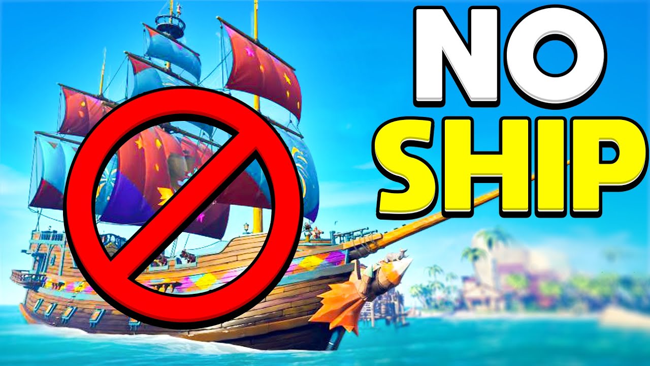 Can you play Sea Of Thieves without using your ship?