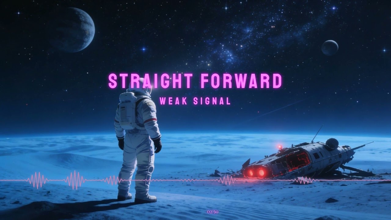 Straight Forward - Weak Signal (AI co-created Synth Pop Song DEMO)