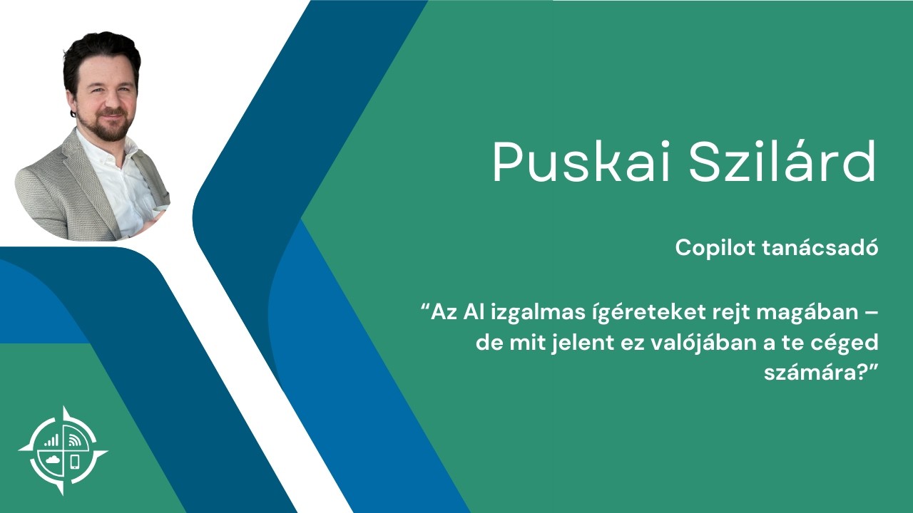 AI a gyakorlatban – hogyan profitálhat belőle a vállalatod? - OM'25