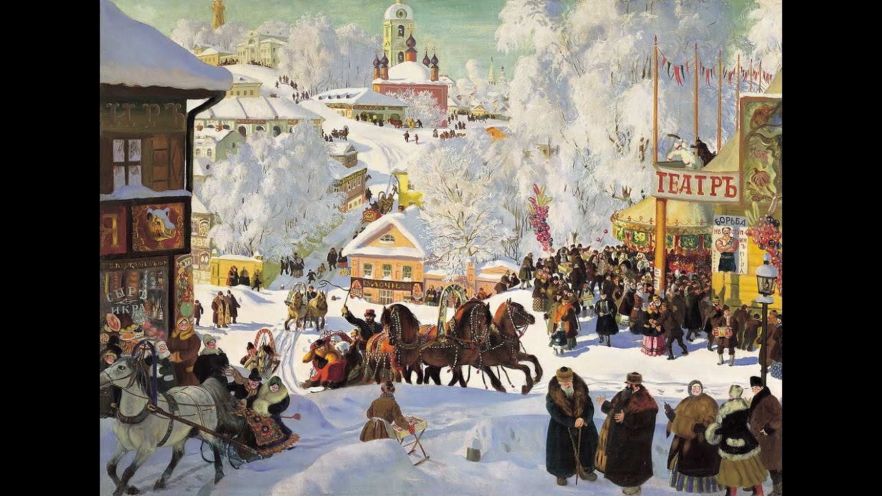 В музей - без поводка / Борис Кустодиев 