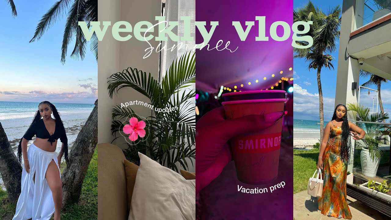 #weeklyvlog : summer ☀️tides, vacation prep, big girl purchase 💰 and more