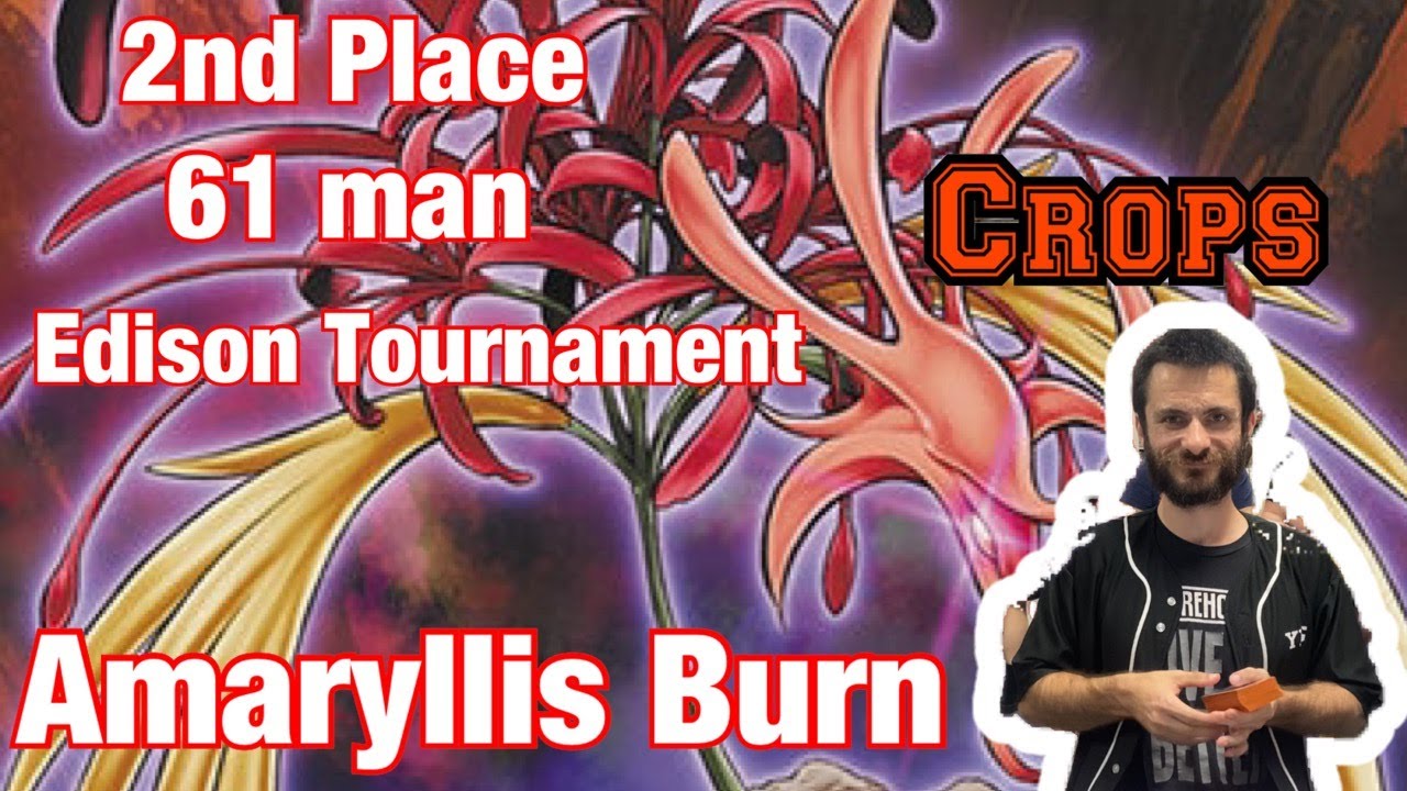 2nd Place Amaryllis Burn by Crops! 61 Man Edison Tournament