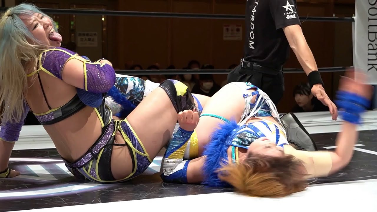 【スターダム】MIRAIが渡辺桃のヒザ十字固めでまさかのギブアップで号泣！『泣くくらいならサッサと帰れよ。優しいヤツらだけじゃねえぞ、スターダムは。』-5.13千葉大会-【STARDOM】