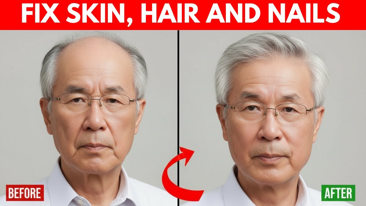 Restore Your Collagen After 60: Doctor's Simple Method for Stronger Hair, Skin & Nails