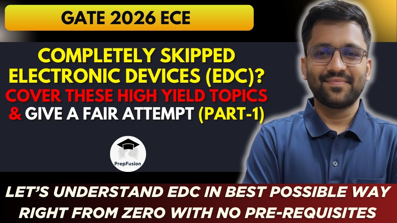 🔥Skipped EDC Completely? Cover At Least This Part || PrepFusion