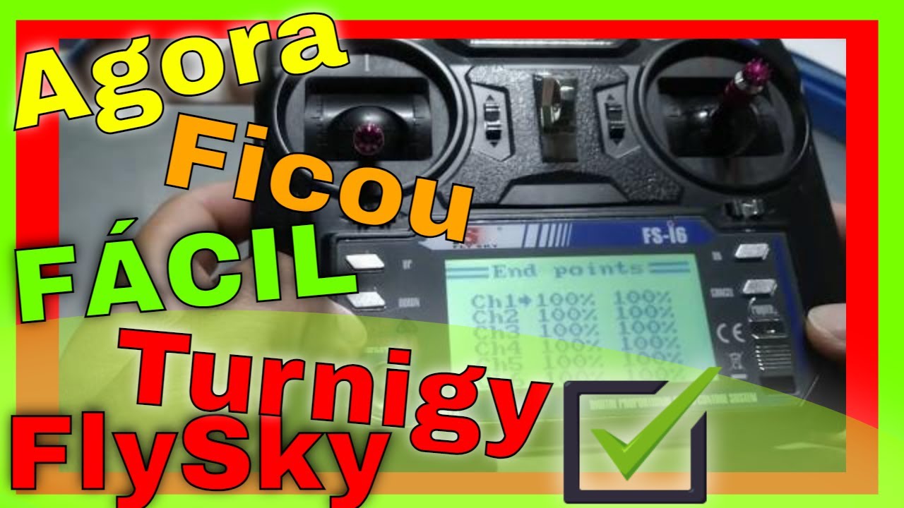 🔥[COMPLETO] Configurações [Radio Flysky] fs-i6 e [Turnigy ia6]