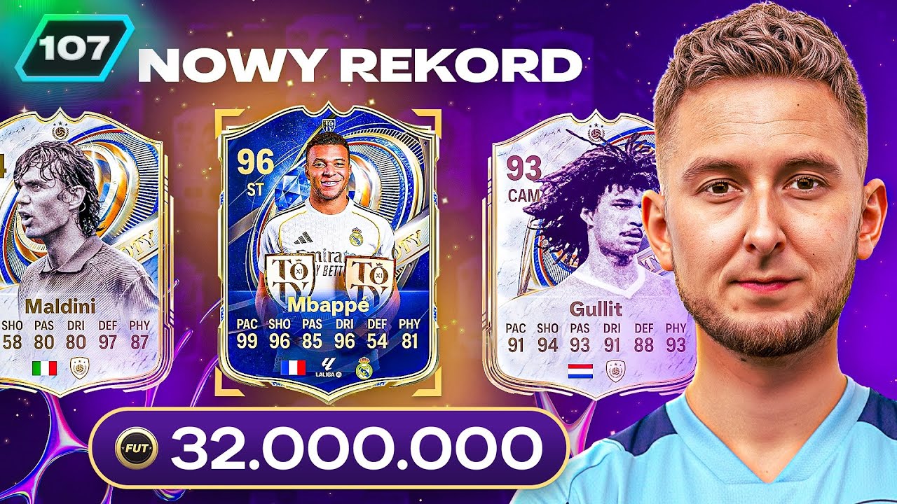 REKORD! DRAFT WART 32.000.000 COINS&Oacute;W [#107] FC26 ULTIMATE TEAM