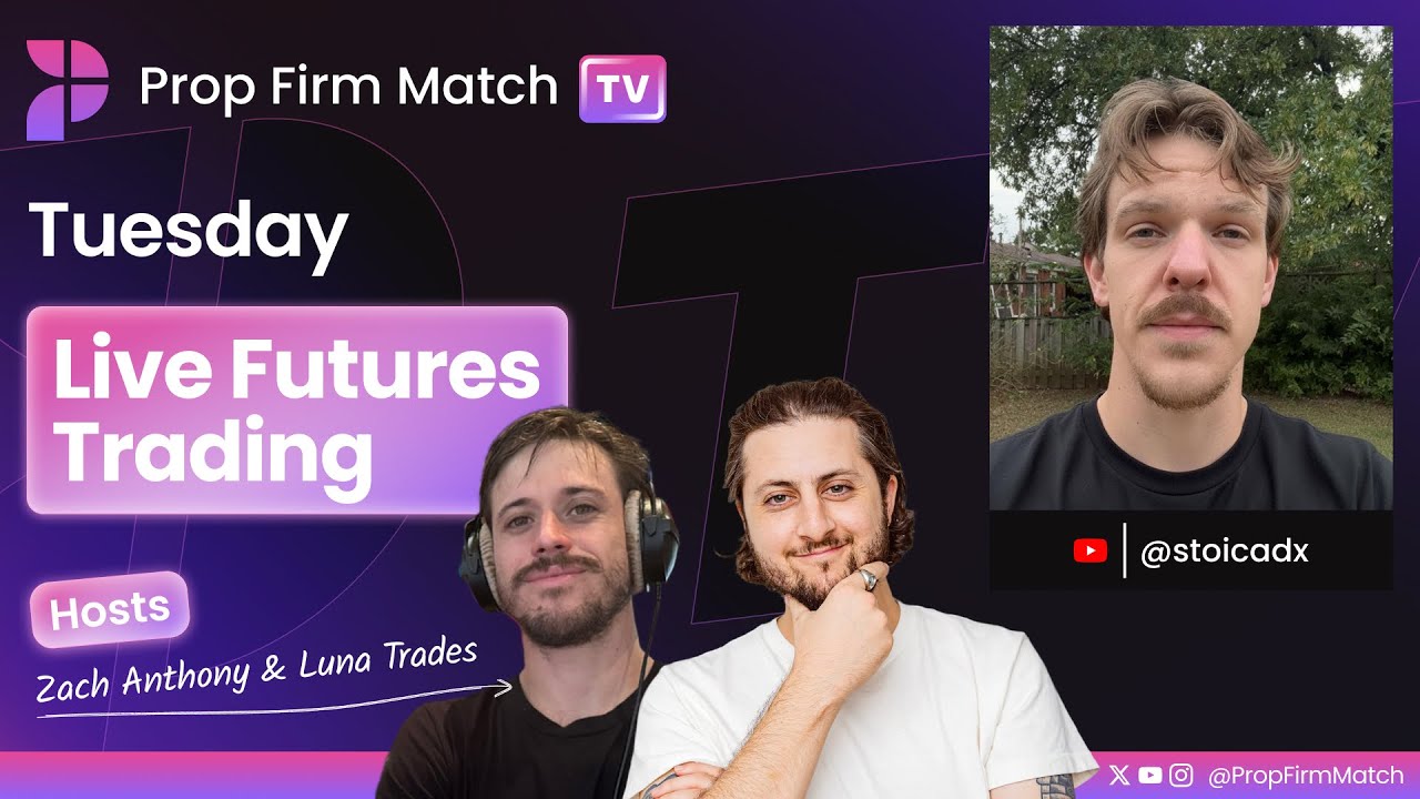 Markets are Pumping! | LIVE Futures Trading | London w/ Luna | Prop Firm Match TV