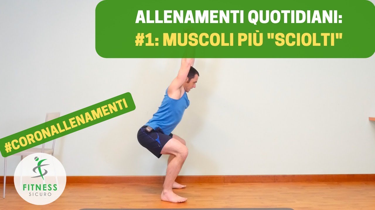 ALLENAMENTO QUOTIDIANO #1: muscoli più 