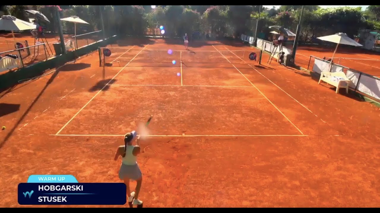 Katharina Hobgarski [1] - Julia Stusek [Q]i | W35 Santa Margherita di Pula 2025 | Semifinals