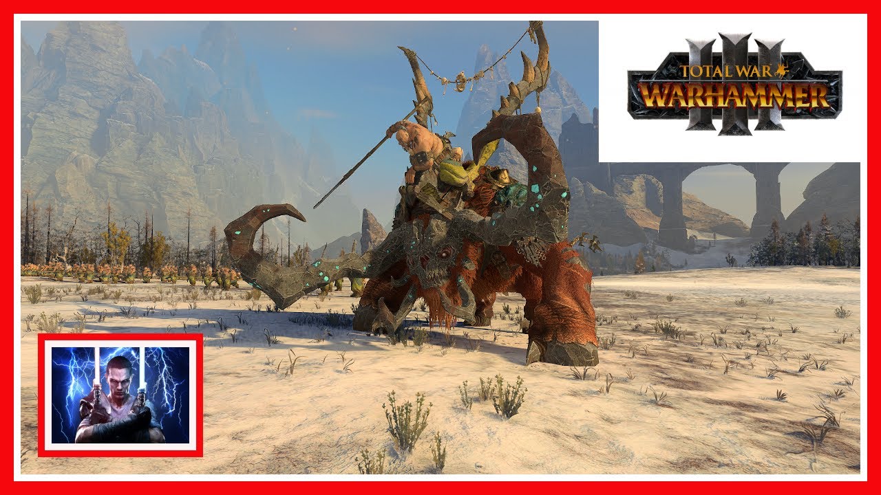 Total War Warhammer III // Reinos Ogros P1 // Comienzo de campaña y primera batalla
