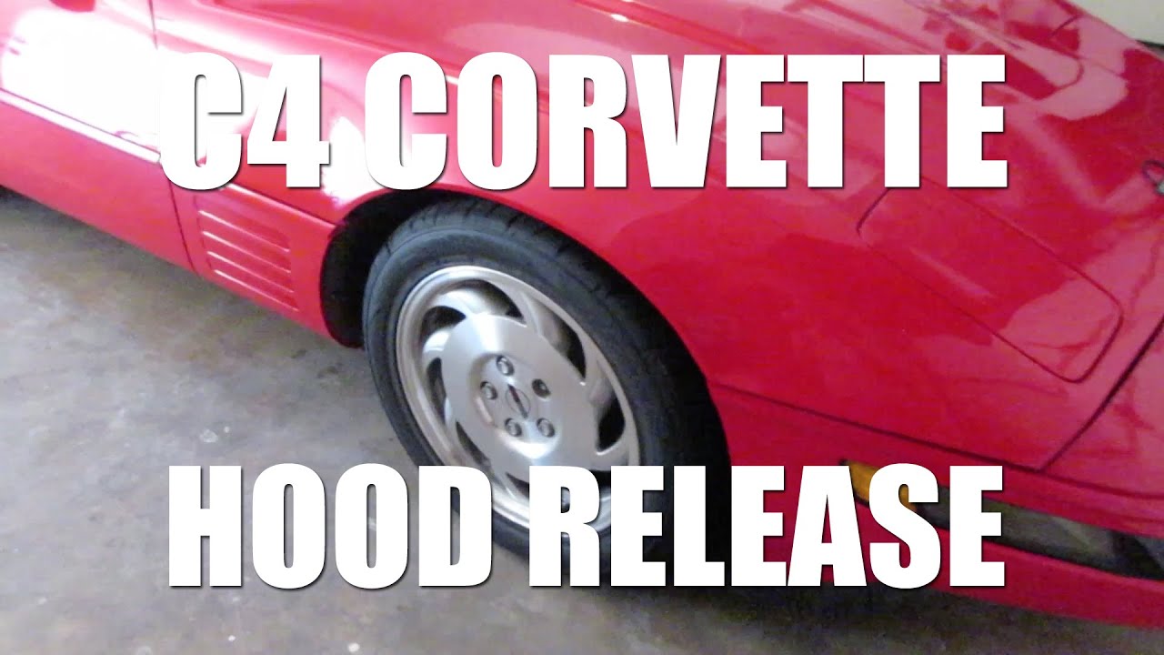 C4 Corvette Troubleshooting: Hood Release Spring Passenger Side (plus Spontaneous Drive)