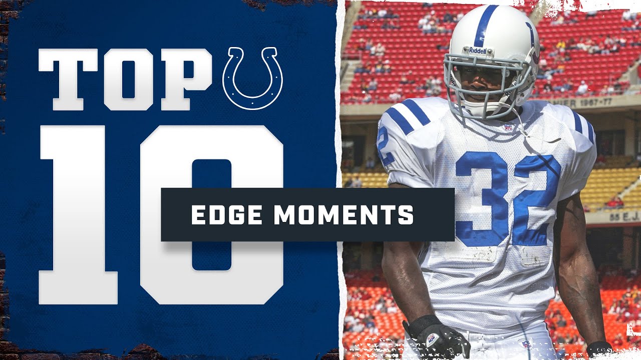 Greatest Plays of Edgerrin James' Hall of Fame Career | Colts Top 10