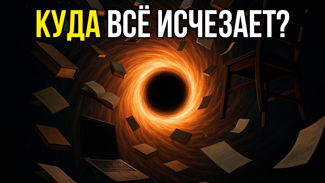 КУДА девается ВСЁ ТО что попадает в ЧЁРНУЮ ДЫРУ?