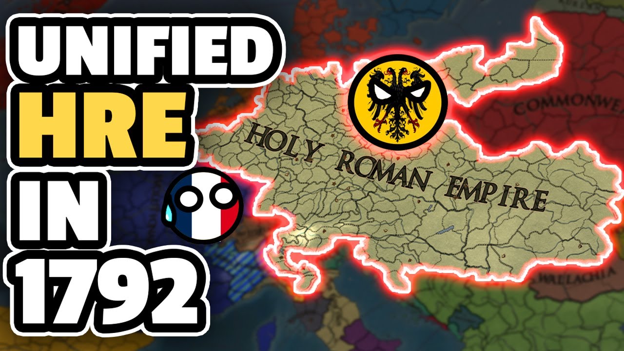 EU4, But the HRE is Unified in 1792! |&nbsp;AI Only Timelapse