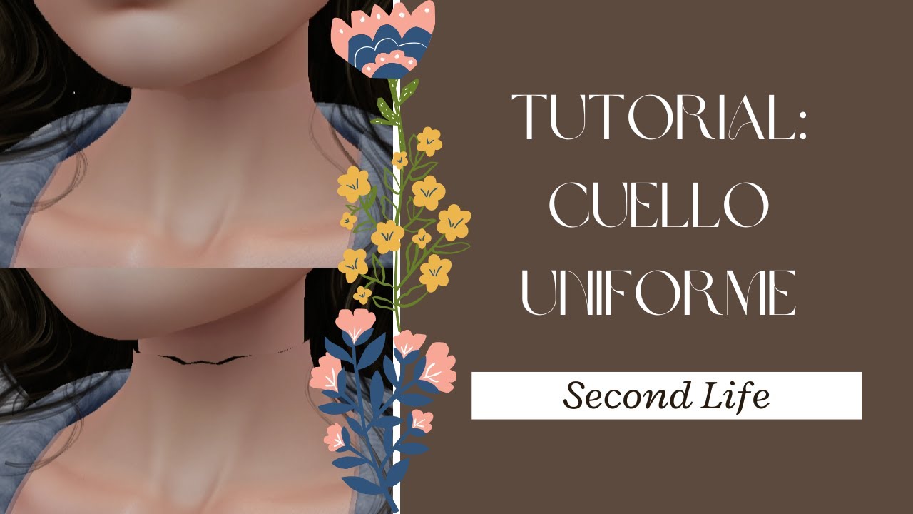 TUTORIAL: Por qué mi CUELLO tiene un CORTE | SECOND LIFE