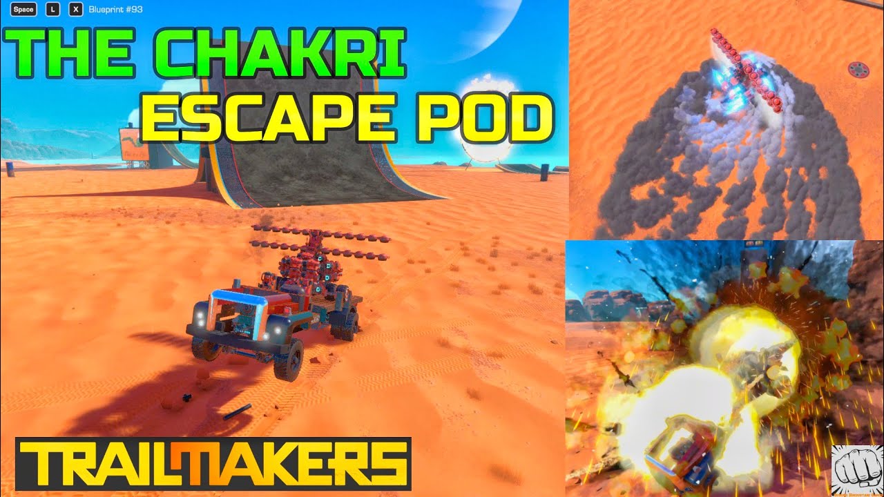 SPINNING ESCAPE POD - Diwali Chakri (Ground Spinner) Inspired | TRAILMAKERS | Gusund HG