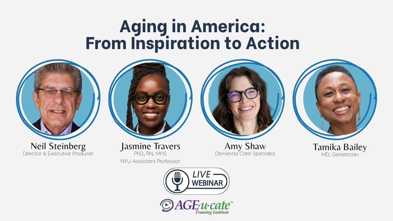 Aging in America:From Inspiration to Action