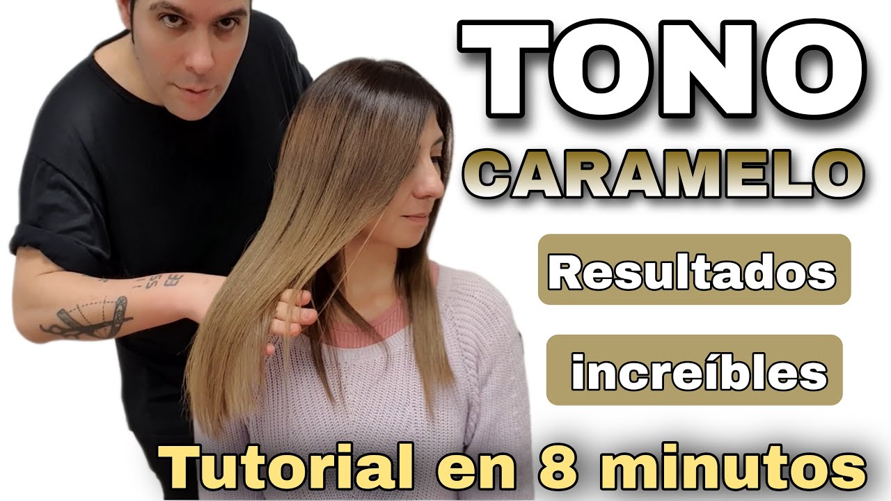 Como hacer un TONO CARAMELO fácil y rápido COLORIMETRIA