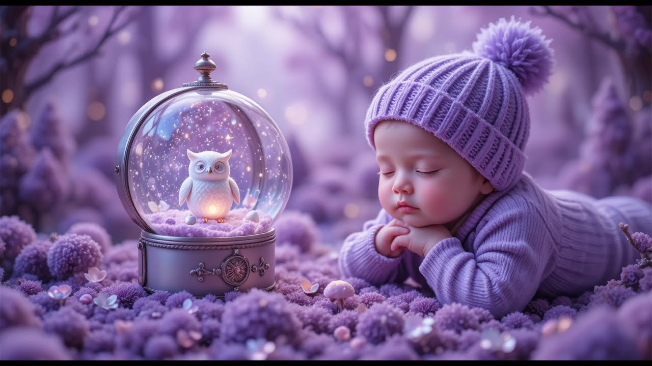 Dreamy Owl 🦉✨ Gentle 3 Hours Cartoon Animal Lullaby for Sweet Sleep #Lullaby