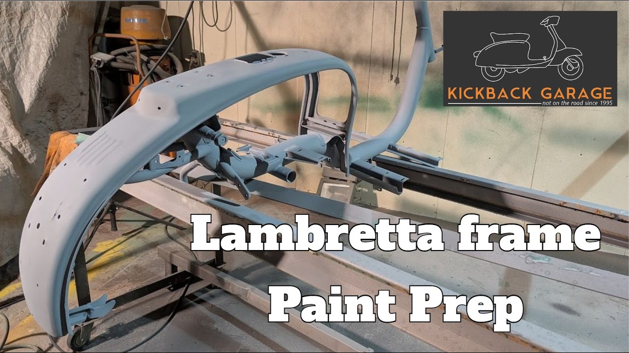 I hate this bit. #kickbackgarage #lambretta #paintprep