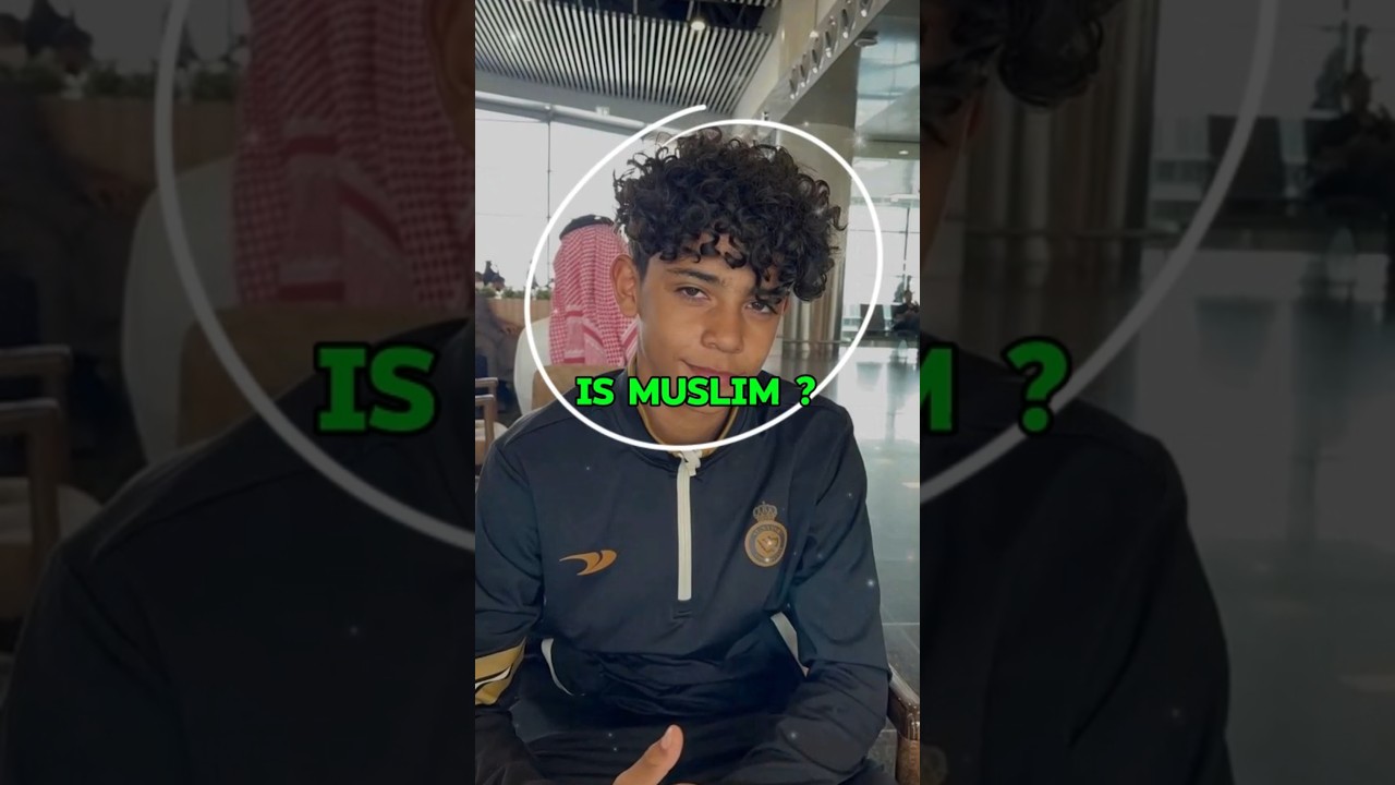 Криштиану Роналду-младший мусульманин?😱🤔 