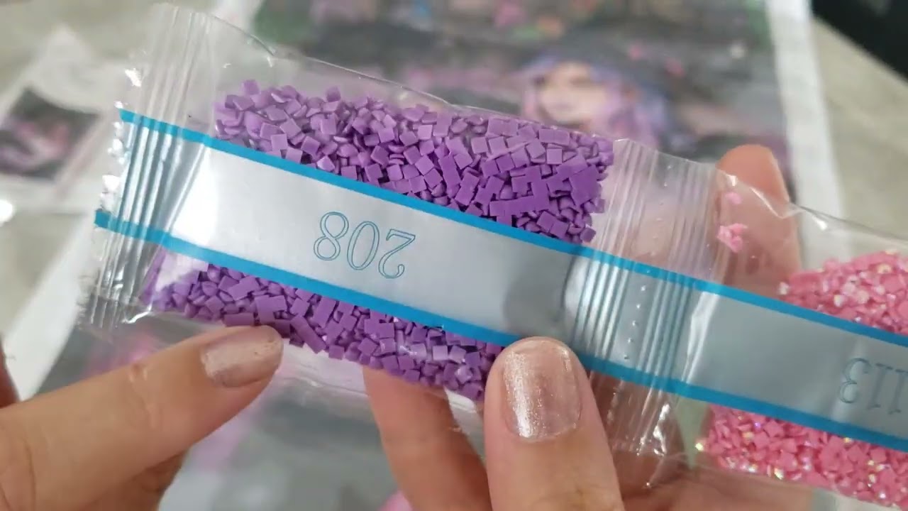 Diamond Painting Unboxing achat Vinted