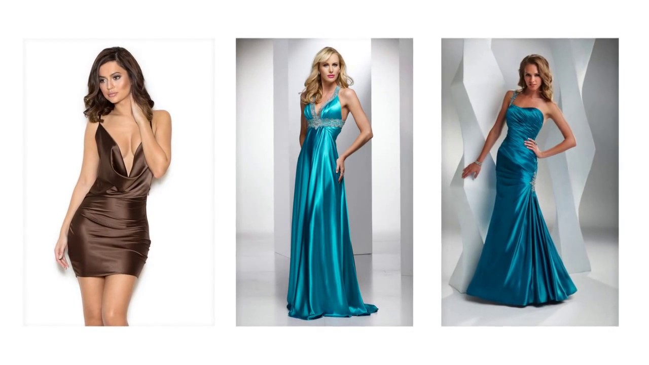 Top 100 Satin dress, satin wedding dresses for women
