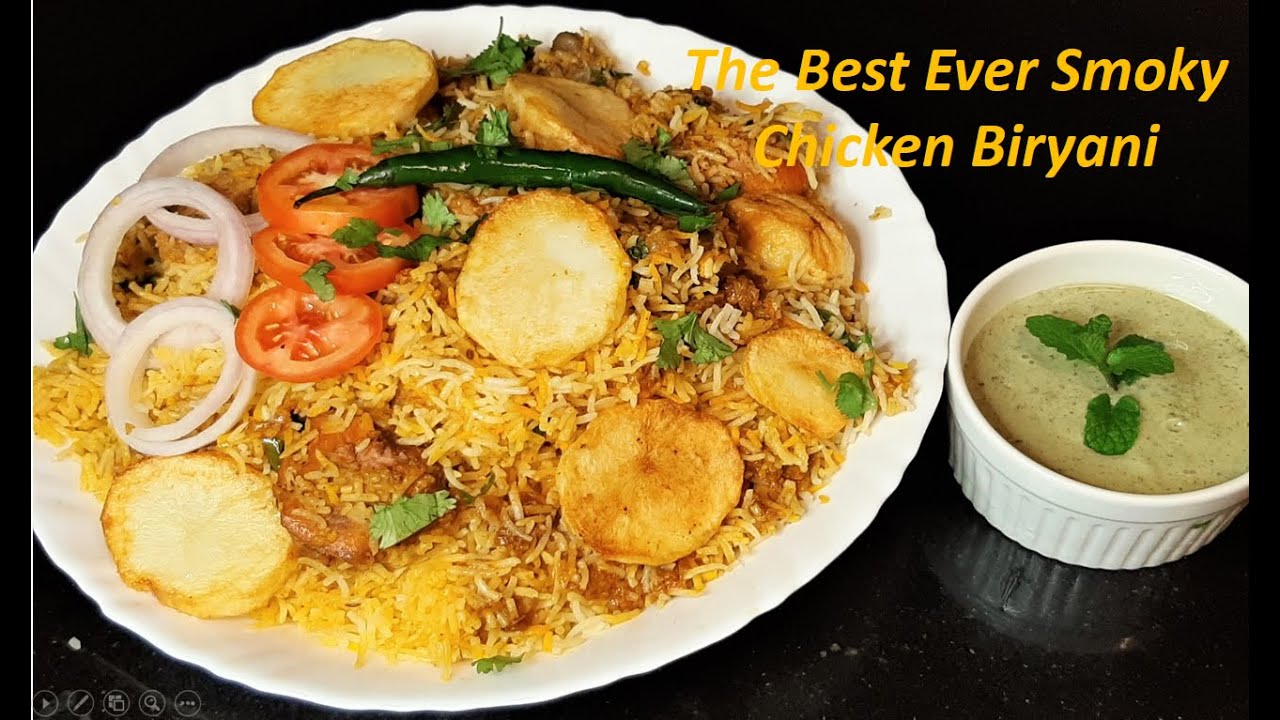 The Best Ever Smoky Chicken Biryani with Homemade Biryani Masala | Eid Special | The Cooking Block