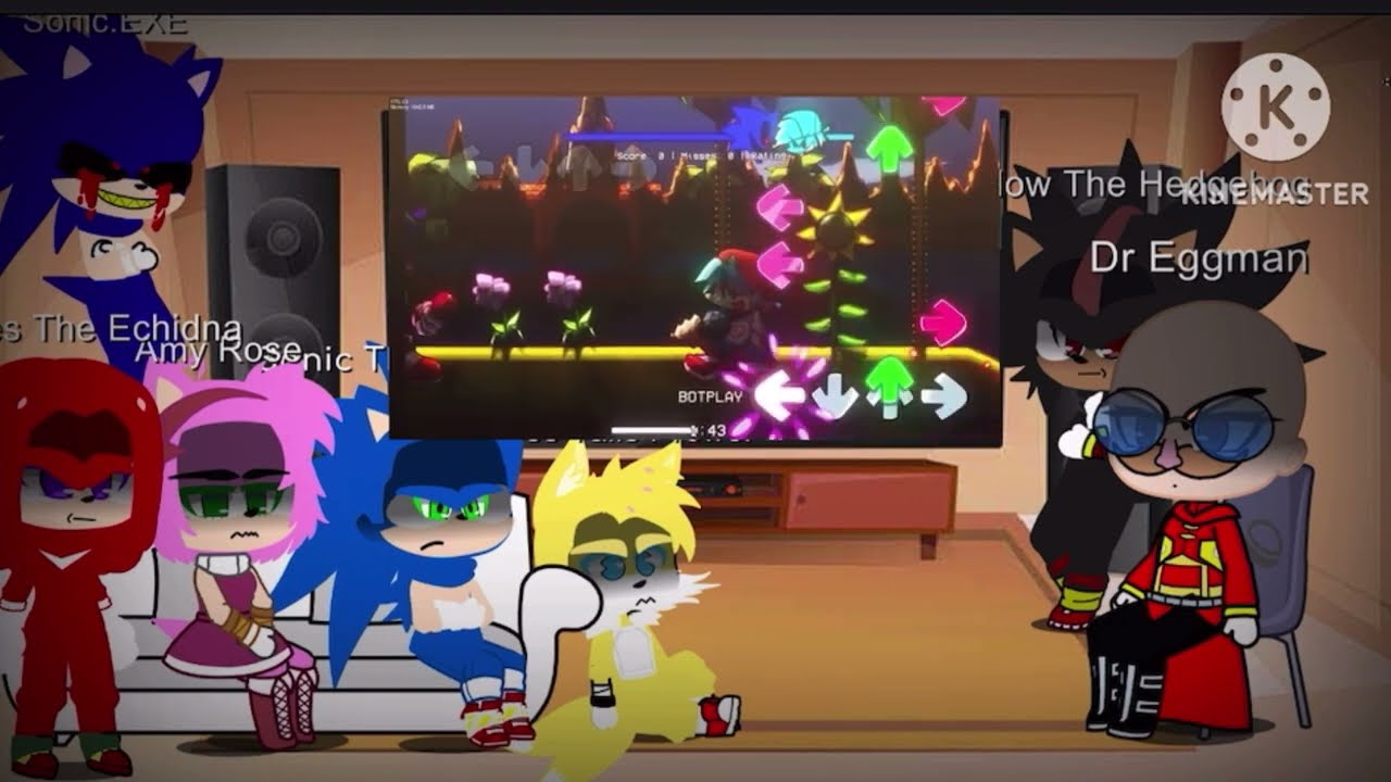 Sonic And His Friends Reacts To Sonic.EXE Encore || Episode 12||