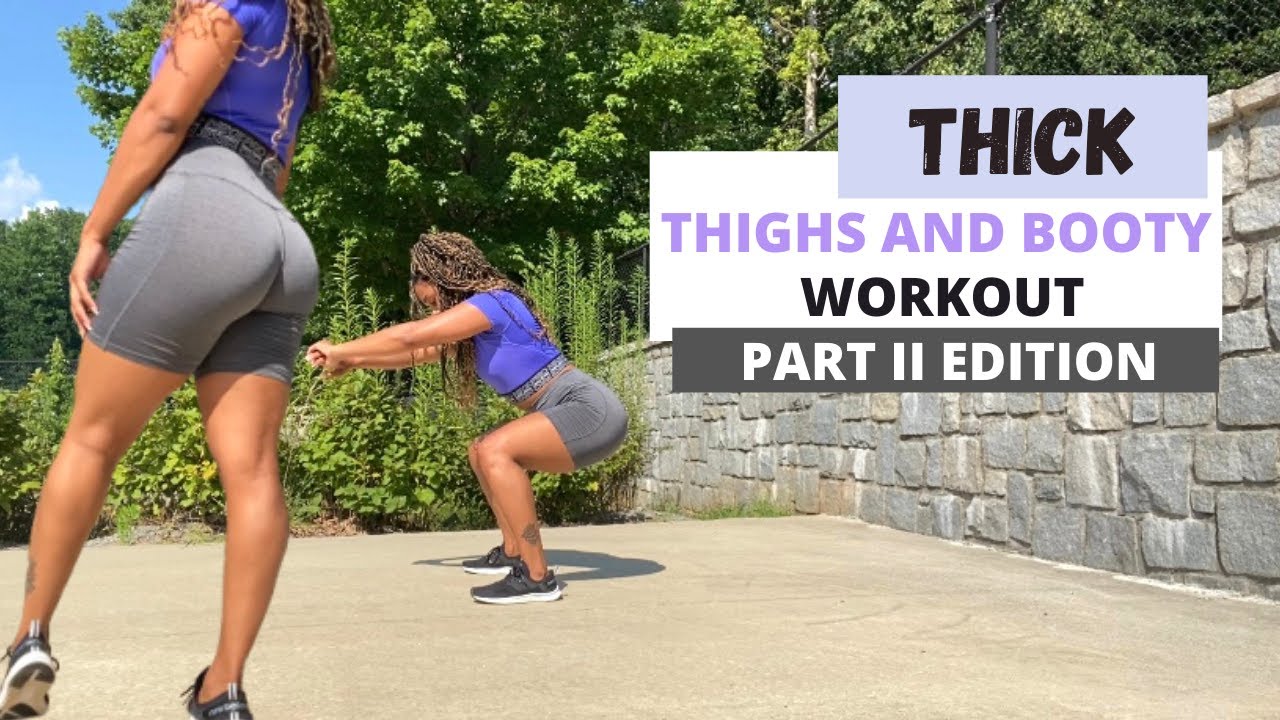 GET THICK WORKOUT at home (part II) | Get Thicker Thighs Workout | thighs and booty workout