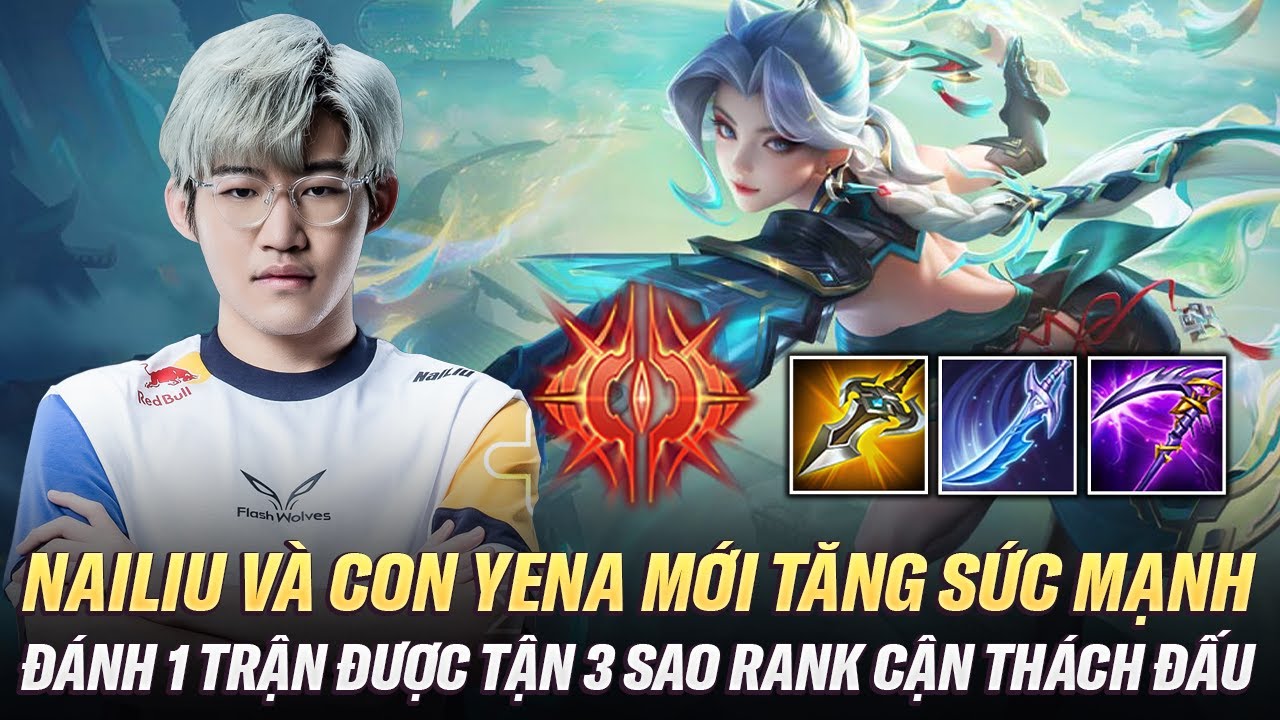 Nailiu V&agrave; Con Yena Mới Tăng Sức Mạnh Đ&aacute;nh 1 Trận Được Tận 3 Sao Tr&ecirc;n Rank Cận Th&aacute;ch Đấu Đ&agrave;i