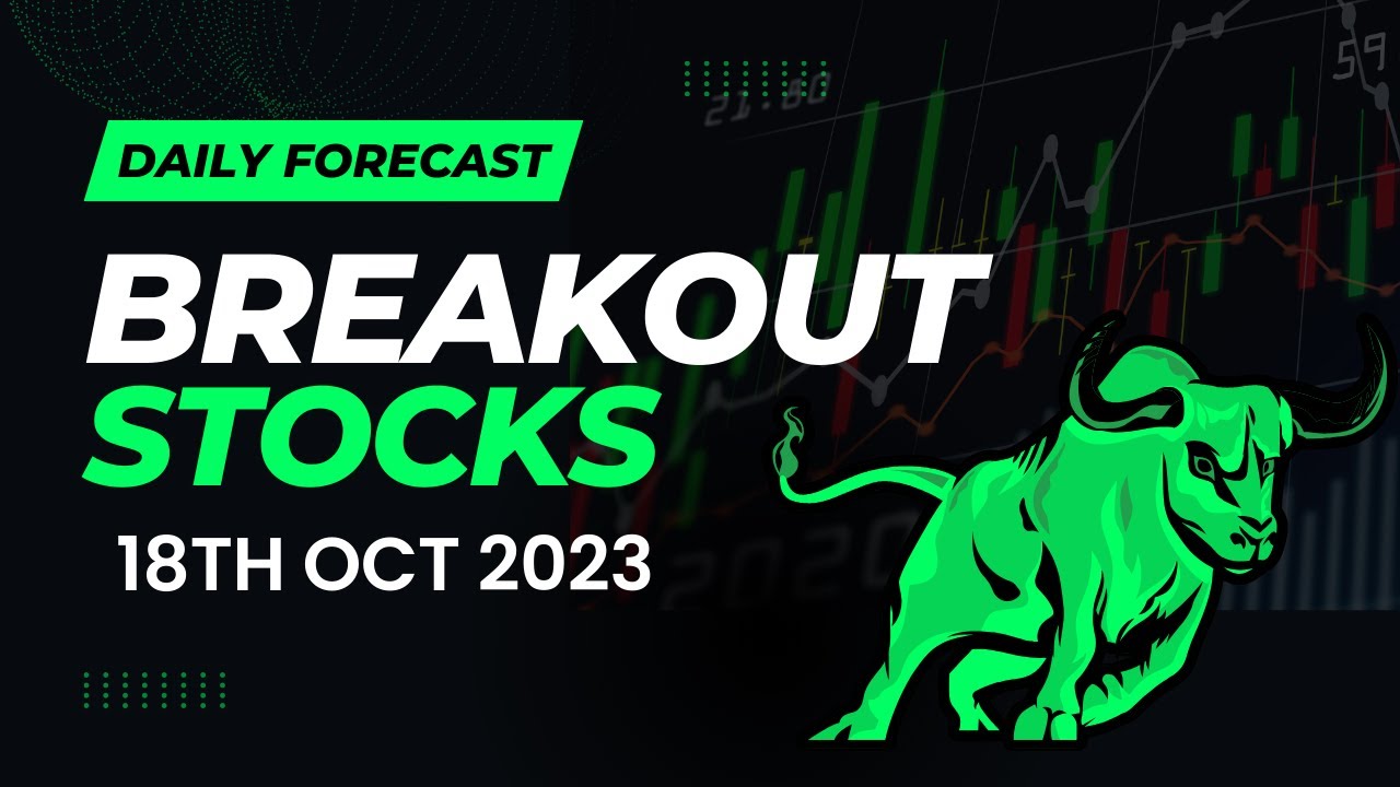 BREAKOUT STOCKS - 18TH OCT 2023 - THEME - CUP & HANDLE PATTERN