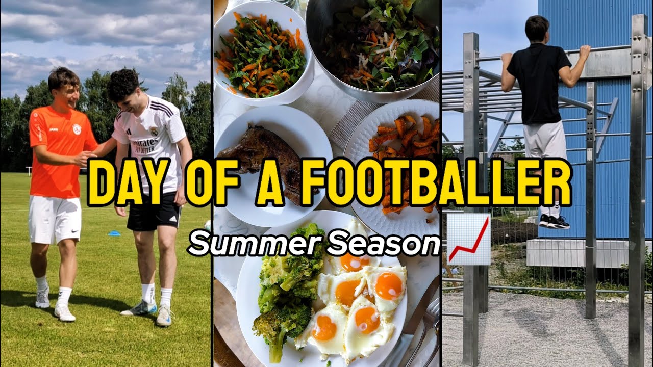 Footballer Summer Routine | Day in the Life OFF-SEASON