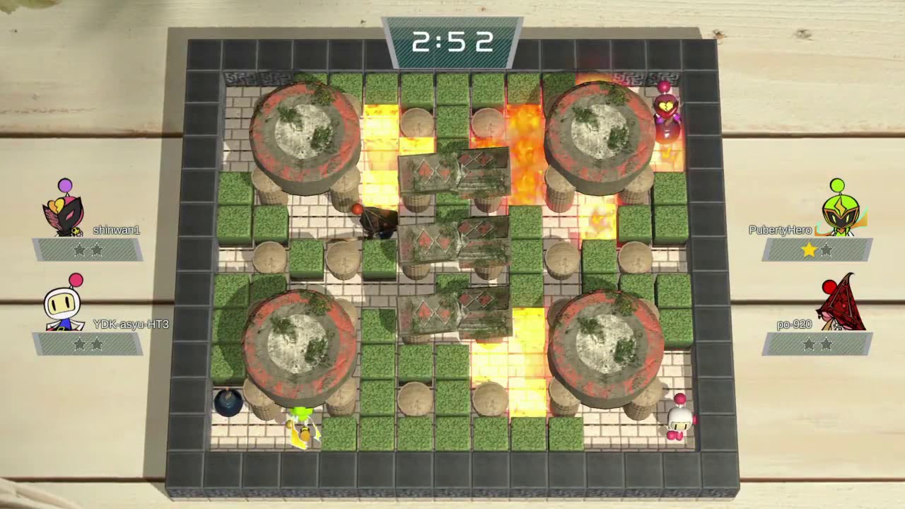 Super Bomberman R - League Battle - Online Matches #2 (PS4)