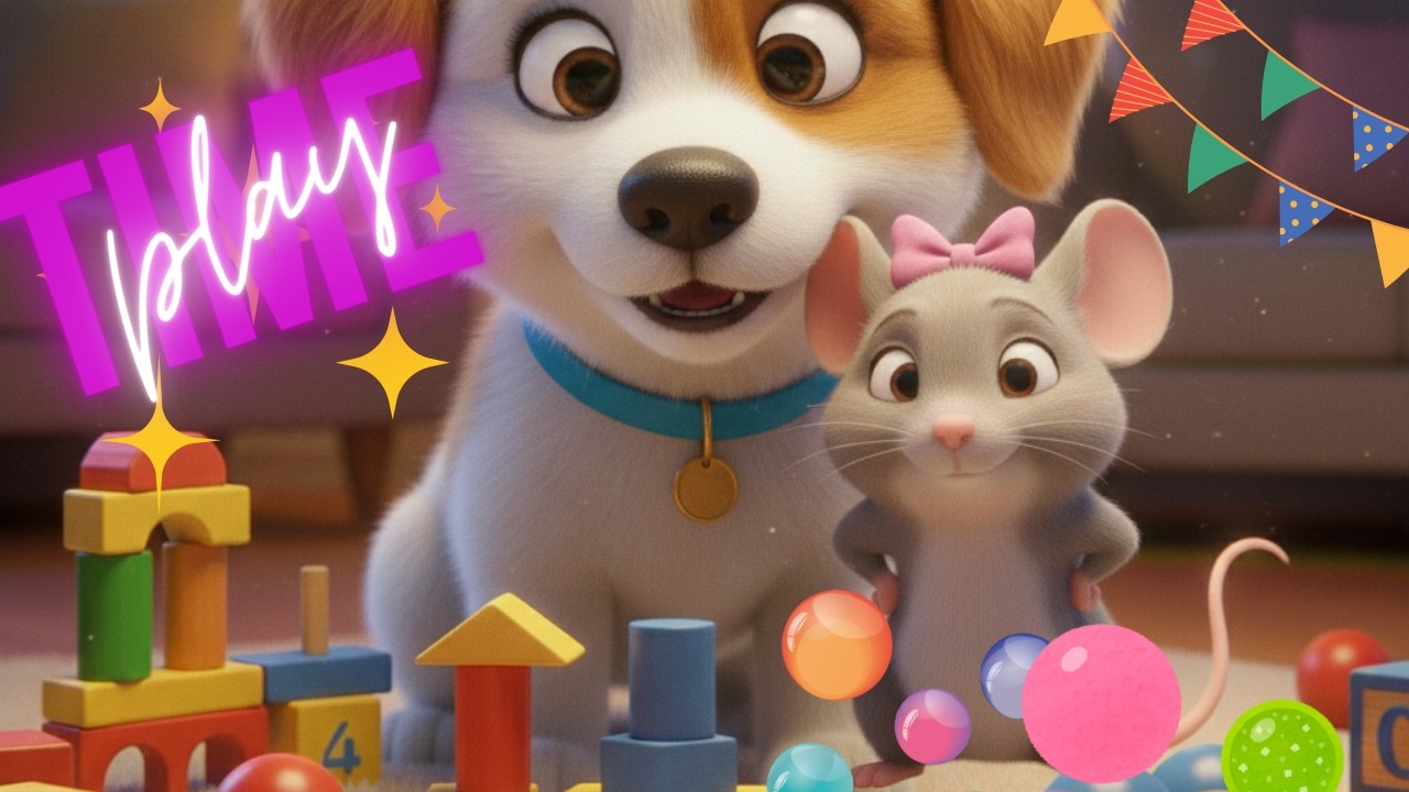 The Sorting Game 🧸 | Learn Colors & Shapes | Cute 3D Animated Kids Story