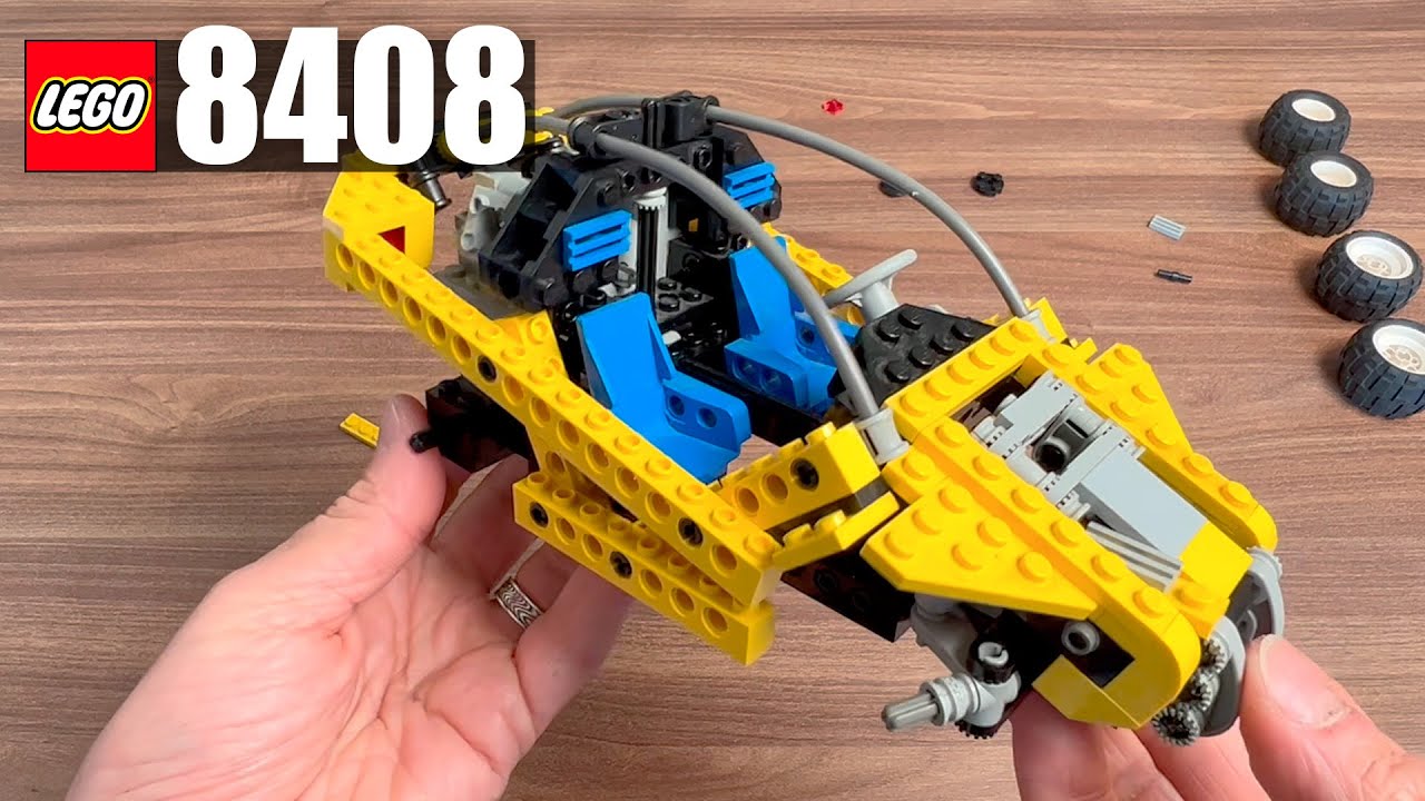 Обзор LEGO Technic 8408 Desert Ranger 1996