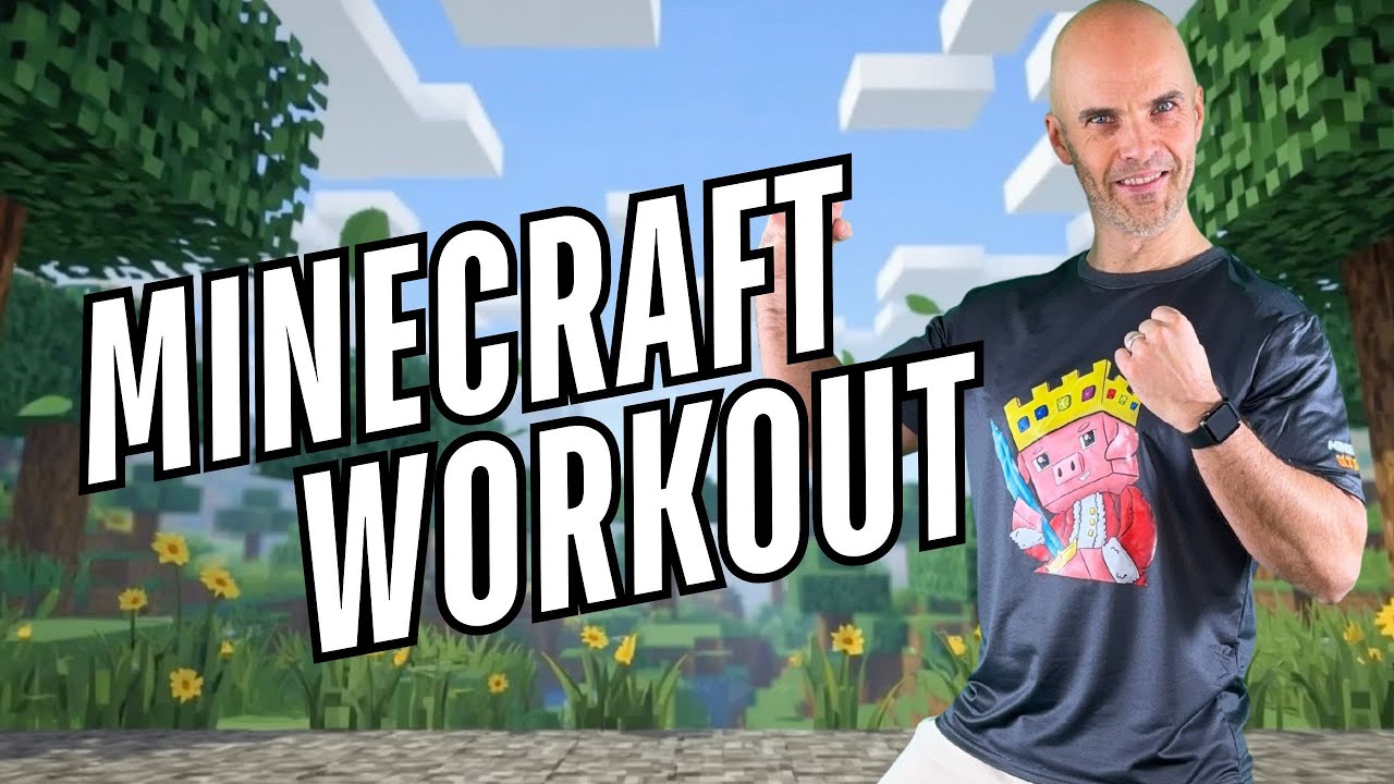 Minecraft Workout für Kinder 🟩 | 7 Minuten Bewegung & Spaß | Minecraft Trainings Camp