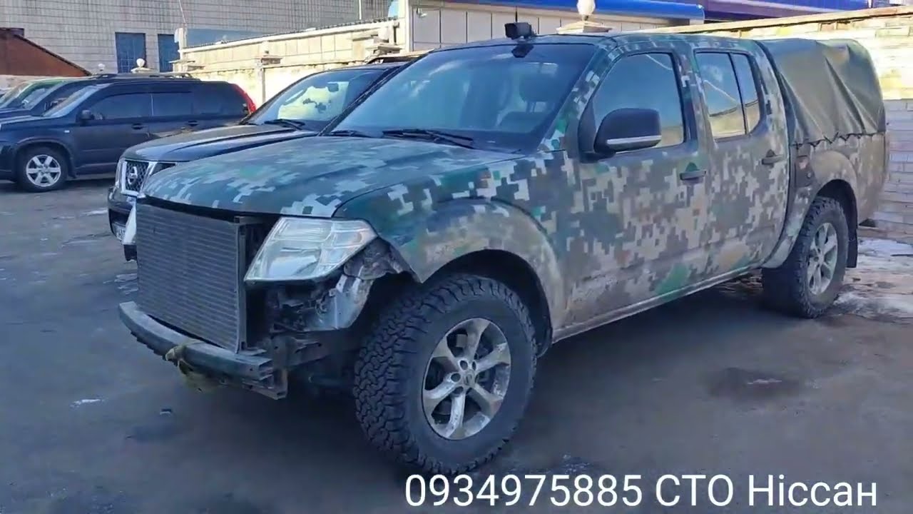 Ніссан Навара D40. Помилка P2002. Погано їде. Машина ЗСУ.