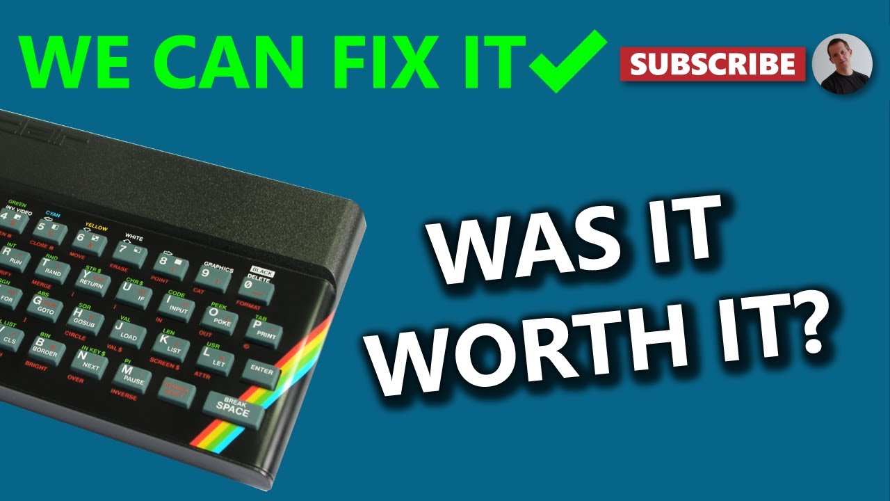 Sinclair Spectrum 48k DIY Composite Mod 2023 | 2N3904 transistor