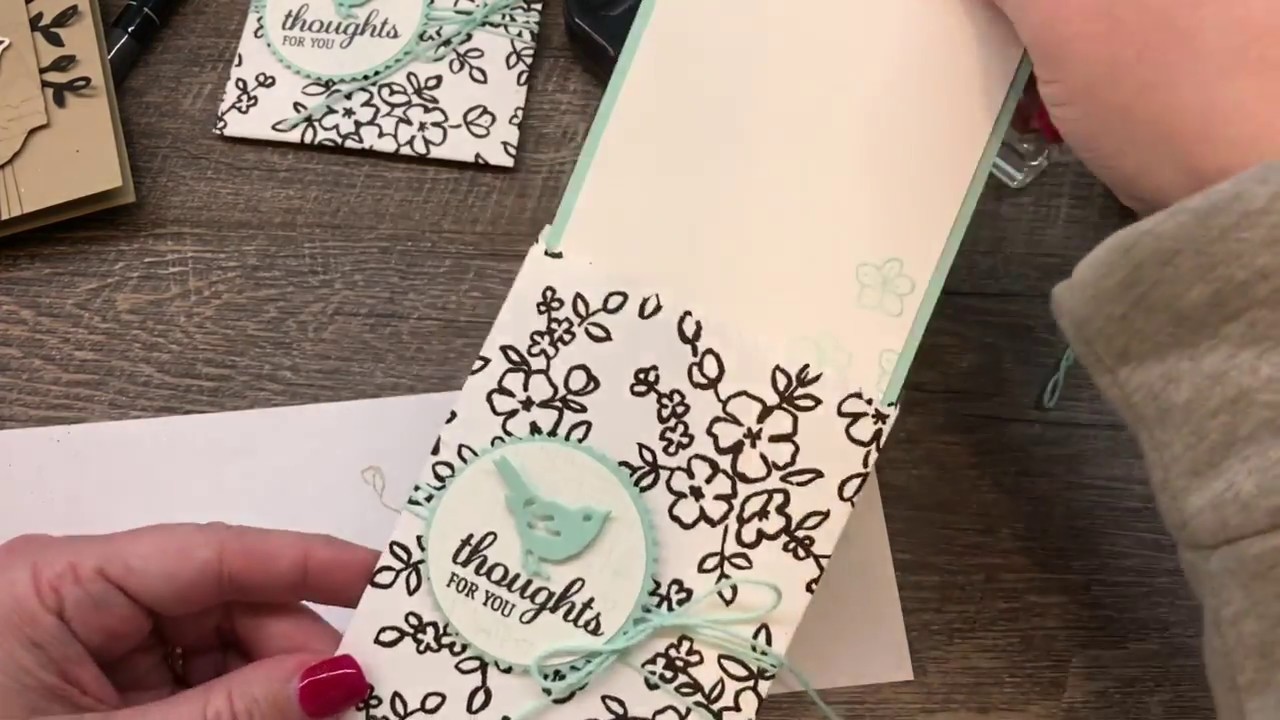 How to create 2 simple cards with lots of tips and tricks