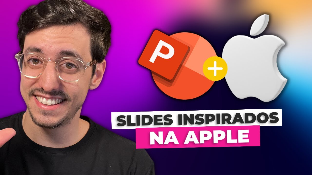 COMO FAZER UMA APRESENTAÇÃO EM POWERPOINT INSPIRADA NA APPLE [Tutorial e slides editáveis GRÁTIS]