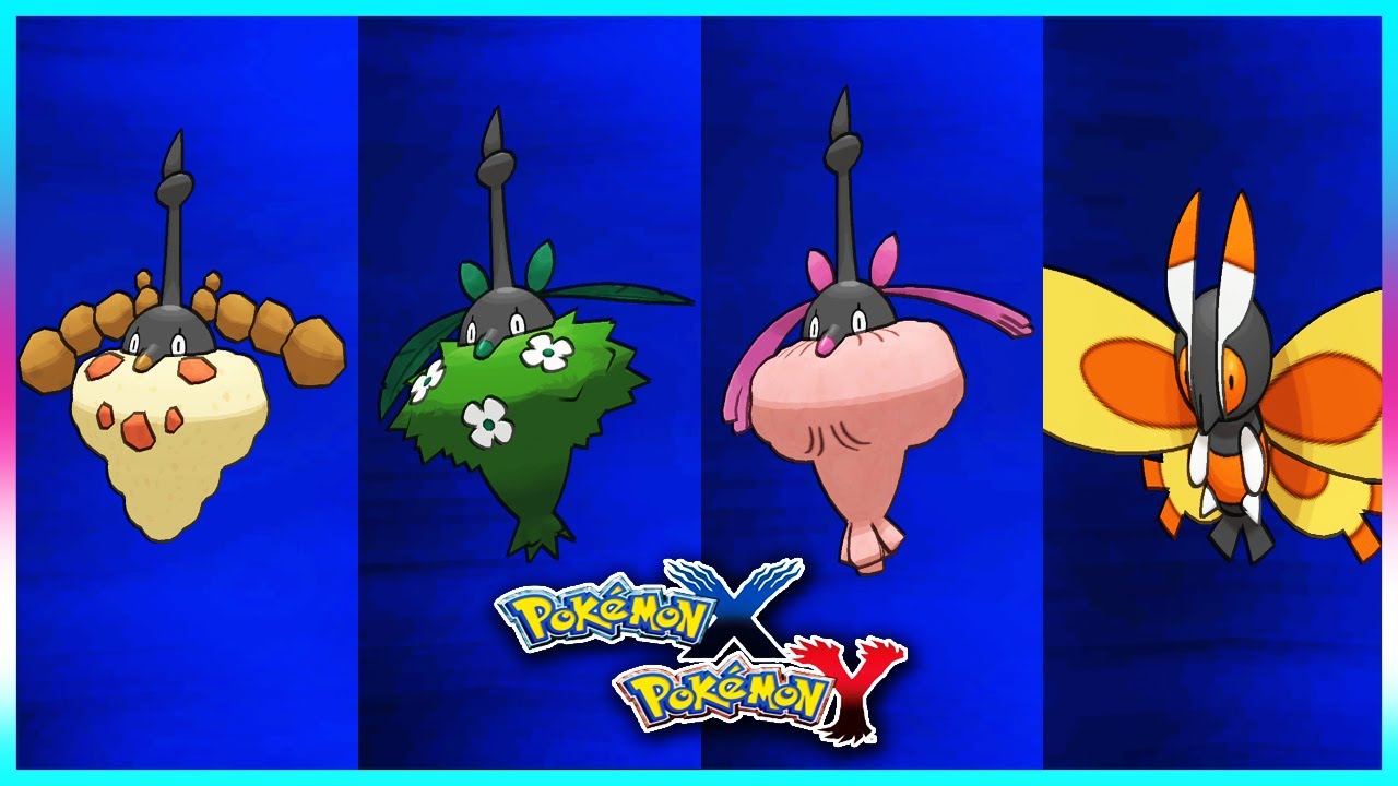 Pokemon X & Y - How to Get Burmy's Forms
