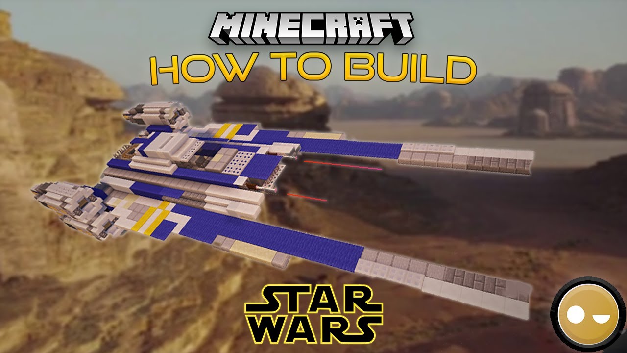 Истребитель UT-60D U-wing | Обучающее видео по Minecraft Star Wars