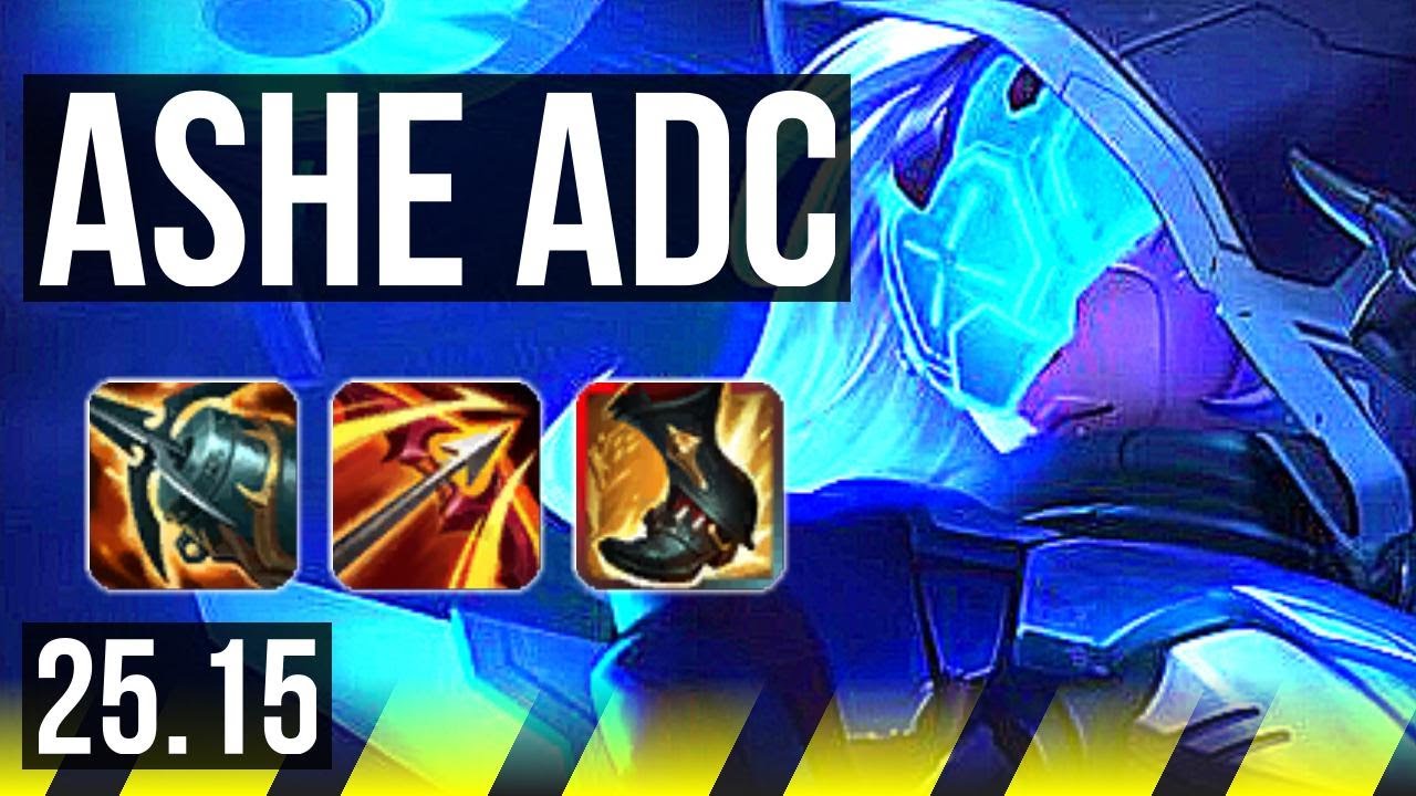 ASHE & Milio vs YUNARA & Lulu (ADC) | KR Master | 25.15